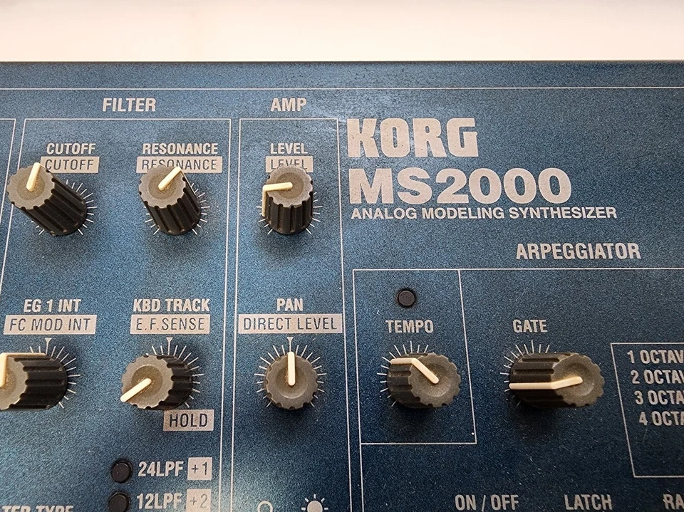 KORG MS2000 Virtual Analog Modeling Synthesizer keyboard - Image 2 of 4