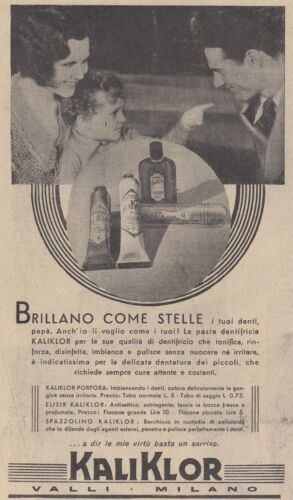 V0812 Gengigel Kaliklor - Advertising D'Epoca - 1933 Vintage Advertising - 第 1/1 張圖片