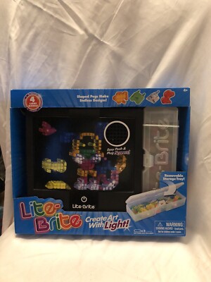 Lite Brite New In Box Removable Storage Tray Sku WQ16