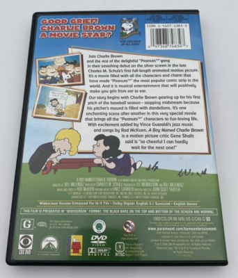 A Boy Named Charlie Brown (DVD, 2006) 97368748347| eBay