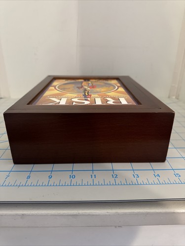 RISK Wooden Vintage Game Collection Edition Library Book Shelf Wood Box - Picture 6 of 13