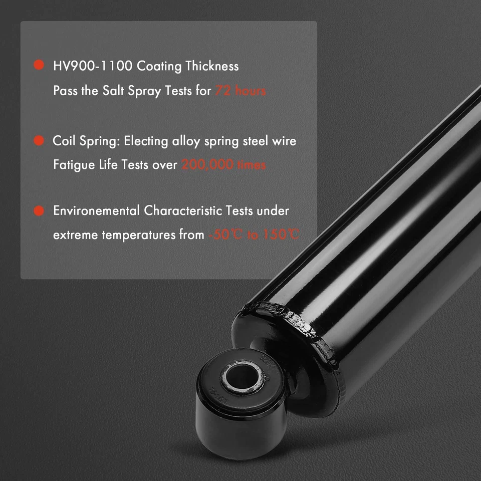 Amortiguador trasero 2 piezas para Chevrolet C4500 C5500 Kodiak GMC Topkick 2003-2009 Foto 4 de 4