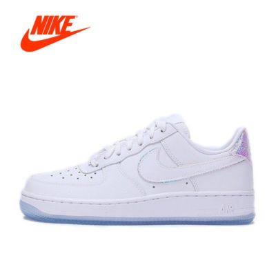 air force 1 with holographic nike sign