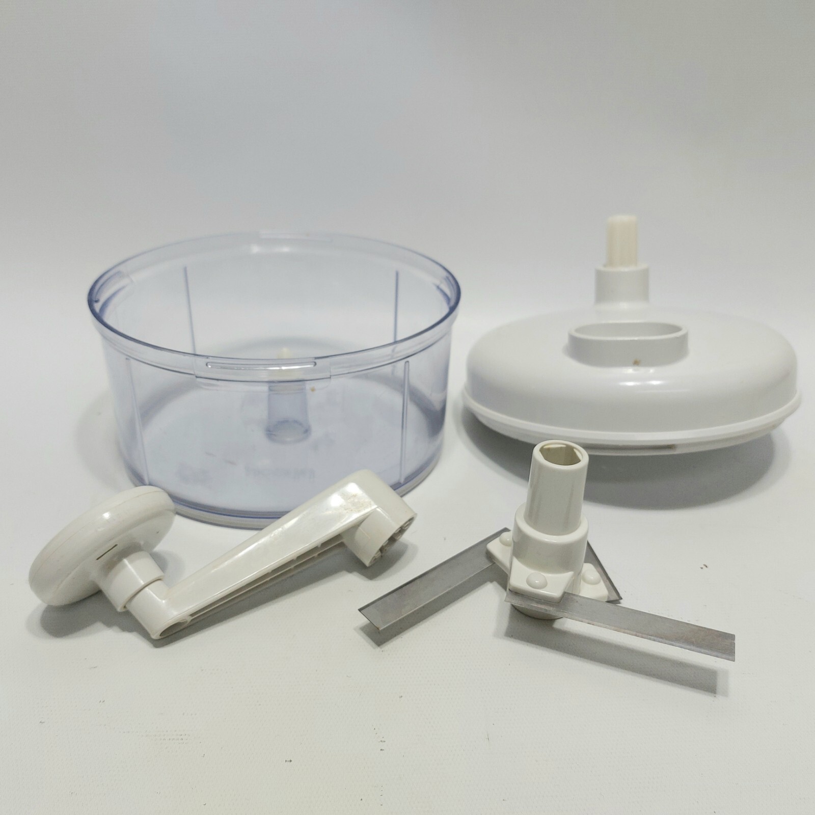 Manual Food Chopper Hand Held Vegetable Onion Blender Mincer Mixer Processor