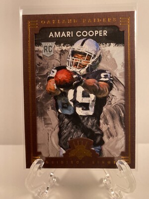 2015 Gridiron Kings Brown Frame - Amari Cooper RC - #138 Raiders