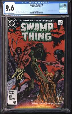 D.C Comics Swamp Thing #48 5/86 CGC 9.6 White Pages