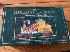 New Bright Holiday Express Dillards RED LOG MILL CAR No Track 2001