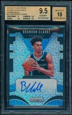 2019-20 Prizm Rookie Signatures Mojo #21 Brandon Clarke /25 BGS 9.5 RC Auto