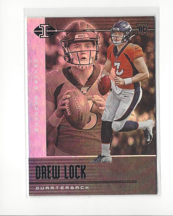 2019 Panini Illusions Retail #4 Drew Lock RC Rookie Broncos Seahawks