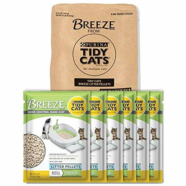 Tidy Cats Breeze Litter Pellets Urine Odor Toilet Refill Bag 3.5 Pound Pack 6 eBay