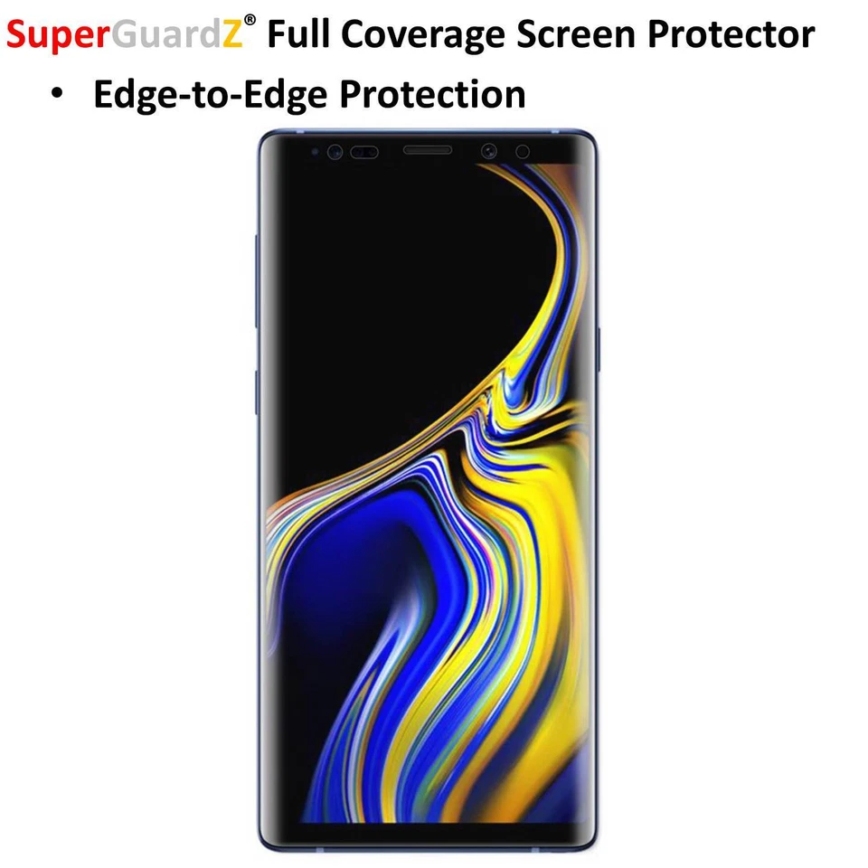 3-PK Curved FULL COVER Anti-Glare Matte Screen Protector - Samsung Galaxy Note 9 - Image 3 of 4
