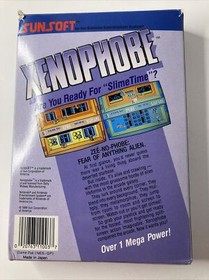 Xenophobe Nintendo NES 1988 Video Game Cib Complete Original W/ Manual+ Working!
