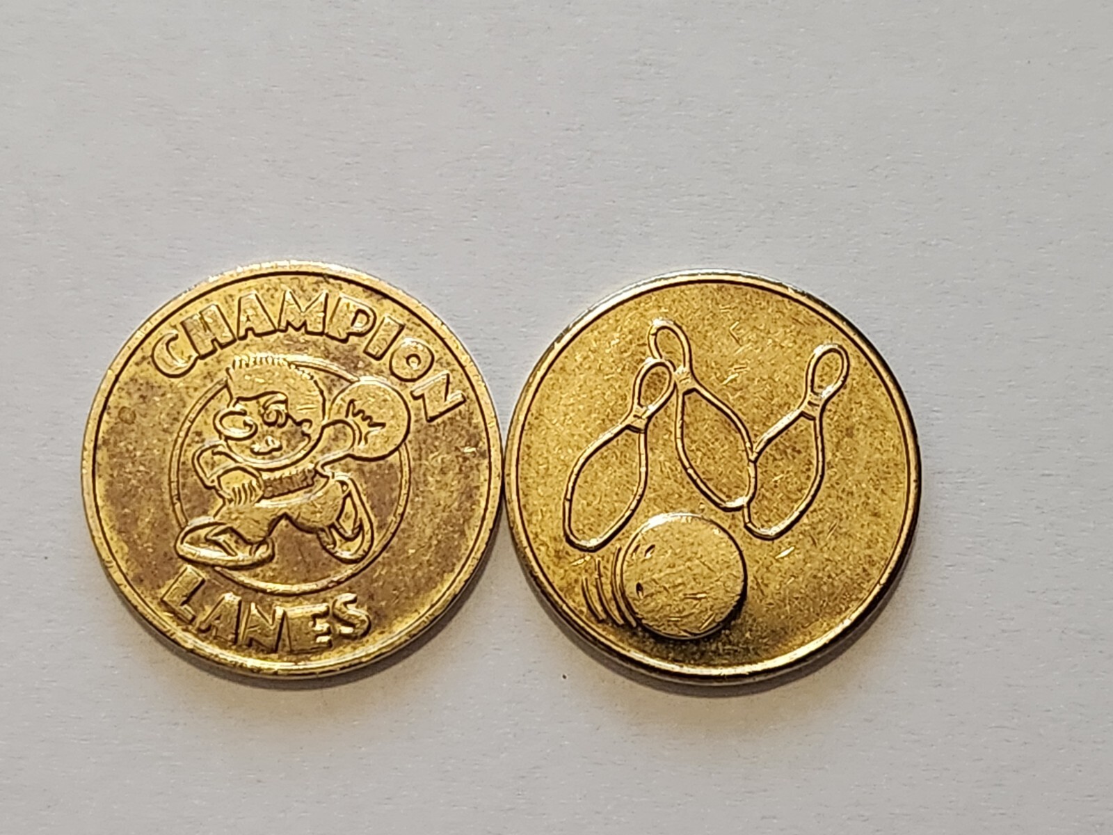 Champion Lanes Bowling Alley Game Token | eBay