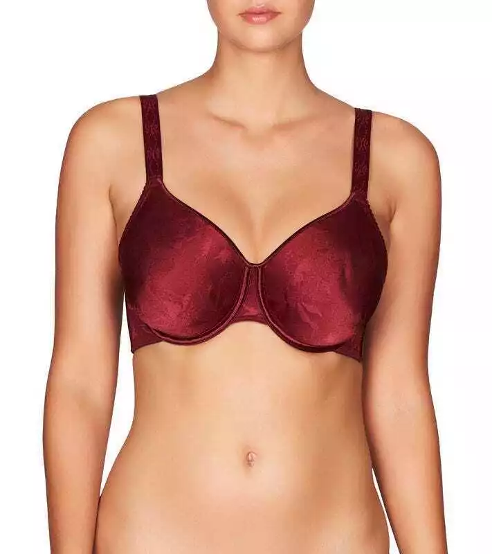 Fayreform Profile Perfect Contour Bra Twin pack, Red Grey