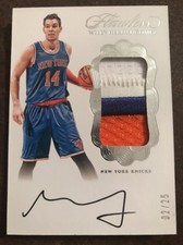 WILLY HERNANGOMEZ 2016-17 FLAWLESS VERTICAL RC AUTO JERSEY PATCH SILVER #/25