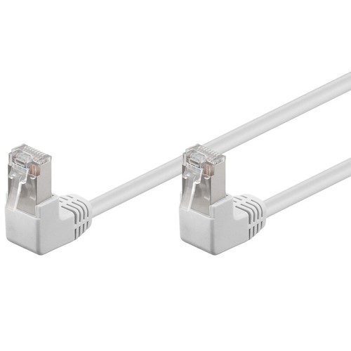 CAT5e DSL Patchkabel Netzwerkkabel Netzwerk LAN Kabel FUTP geschirmt 90° RJ45 - Bild 2 von 4