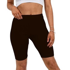 LADIES WOMENS CYCLING SHORTS DANCING YOGA GYM ACTIVE CASUAL SHORTS UK SIZES 8-24