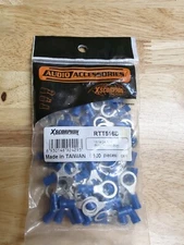 RING TERMINALS #16/14 GA. 5/16, 100 PCS; BLUE; XSCORPION
