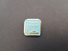 Radio PEKING orig Pin Badge Plakietka Reklama Chiny 1960s stare radio