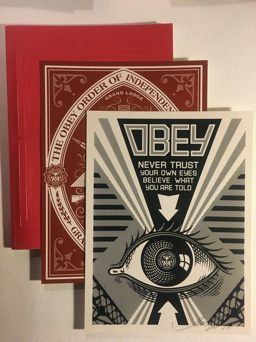 コレクション Arkitip Shepaprd Fairey (OBEY) No.0051 Arkitip Issue No. 51 by OBEY Shepard Fairey with 2 Signed