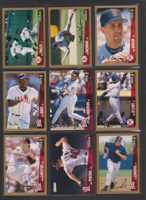 #ad 1996 COLLECTOR#x27;S CHOICE GOLD SIGNATURE #68 TROY O#x27;LEARY BOSTON RED SOX SP 1:36 $3.55