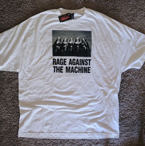 Rage Against The Machine Nuns With Guns 1997 Shirt WITH HOT TOPIC TAG XXXL 3XL - Picture 1 of 7