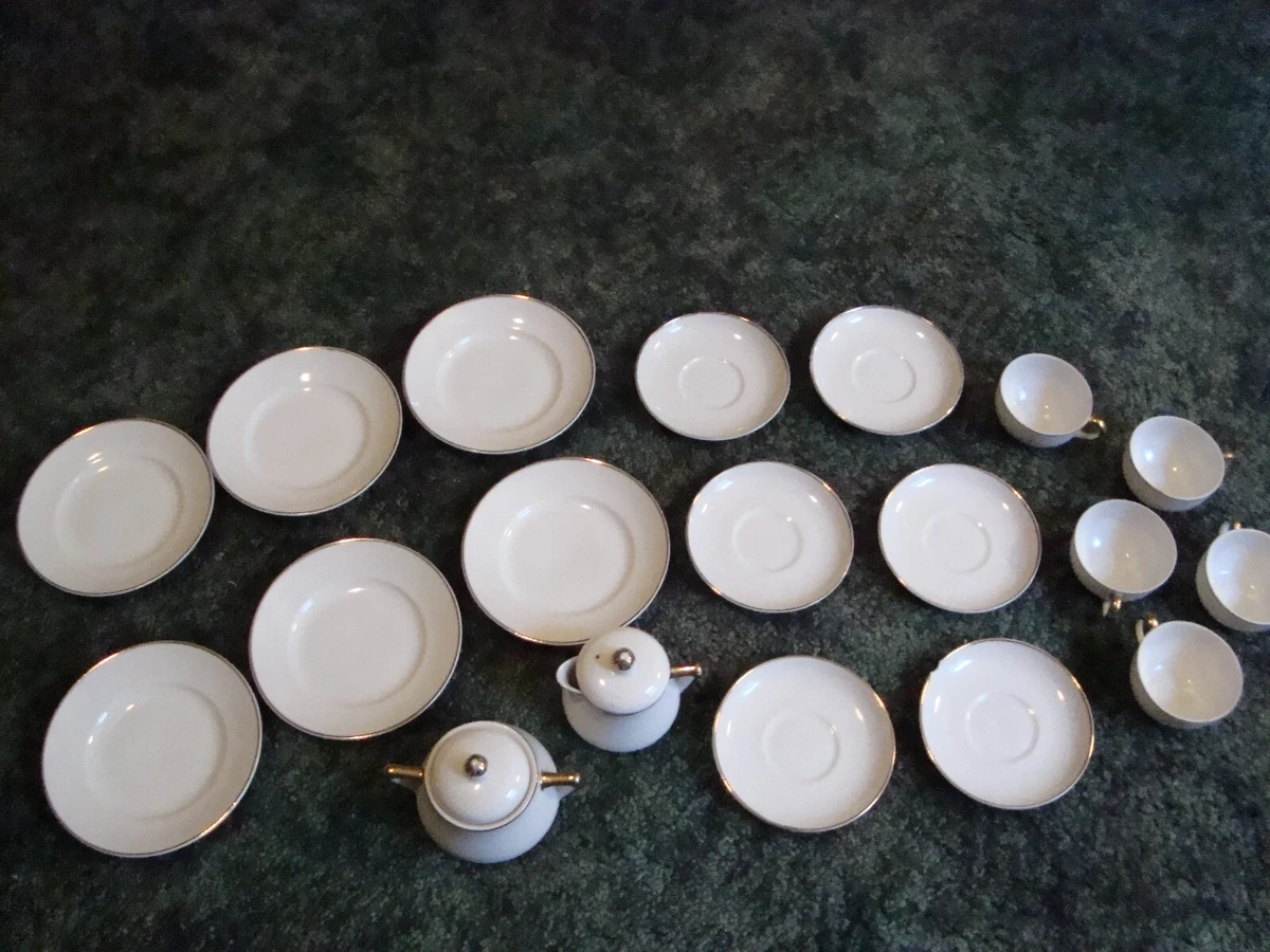 Antique Doll Dishes Meito China handpainted made in Japan