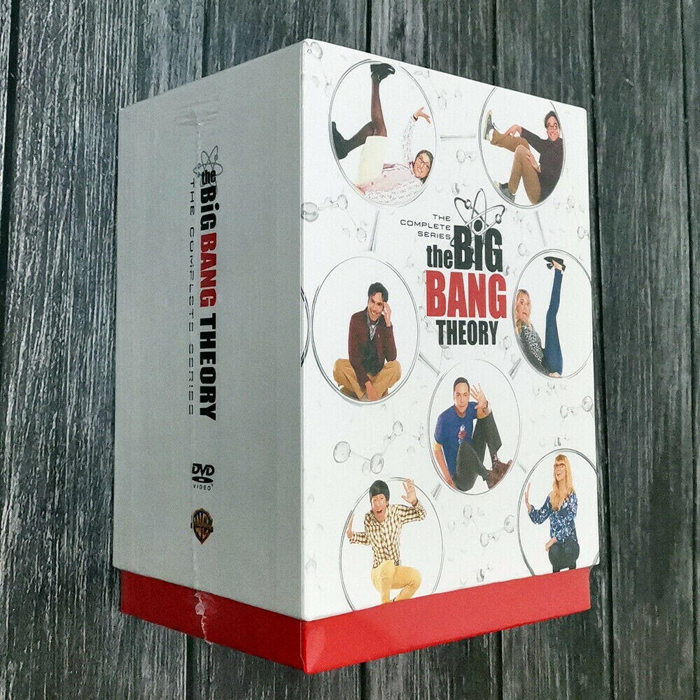 The Big Bang Theory Complete Series DVD Box Set 1-12 Seasons 37 Discs US