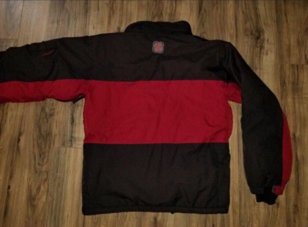 Planet Earth Vtg Jacket Skateboard Snowboard Winter Zip up outerwear mountain L