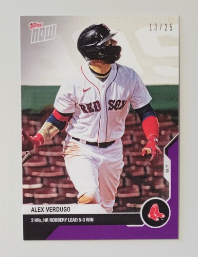 2020 Topps Now 72 Alex Verdugo