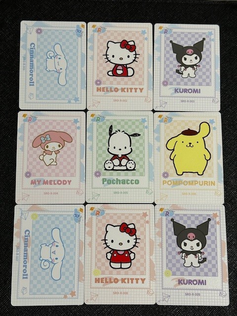 2024 KB Sanrio Official Licensed Complete Card Set 36 Hello Kitty