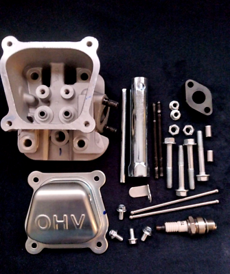MILLED 79cc PREDATOR HEAD (69733) gokart racing mini bike (see