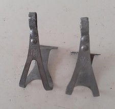 Coppia puntalini pedali bici corsa d'epoca marcati FIDES, Colnago Bianchi