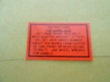 1956-57 Reproduction Pontiac Jack Decal