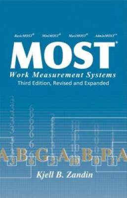 MOST Work Measurement Systems, 3rd Edition - Hardcover By Zandin, K. B. - GOOD