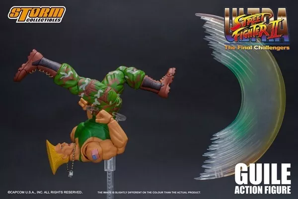 Street Fighter Guile 1:12 Scale Action Figure