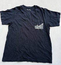 UNIQLO 2023 Ukiyoe Japanese Art rough waves T-shirt Navy Size L From JAPAN