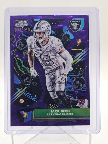 JACK BECH 2025 TOPPS COSMIC CHROME PURPLE NEBULA ROOKIE RC /150 #153 Q7485