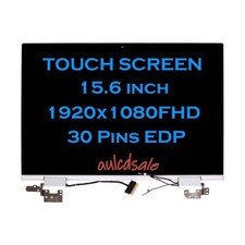 For HP ENVY X360 15M-CN 15-CN 15T-CN Silver LCD Touch Screen Complete Assembly
