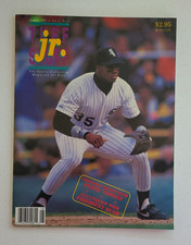 Tuff Stuff Jr. Magazine Aug 1991 Issue 2 - Frank Thomas W Uncut Insert Cards Tuff Stuff Jr. Magazine Aug 1991 Issue 2 - Frank Thomas W Uncut Insert Cards