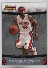 2007-08 Topps Trademark Moves Black /10 Richard Hamilton #8 0v31