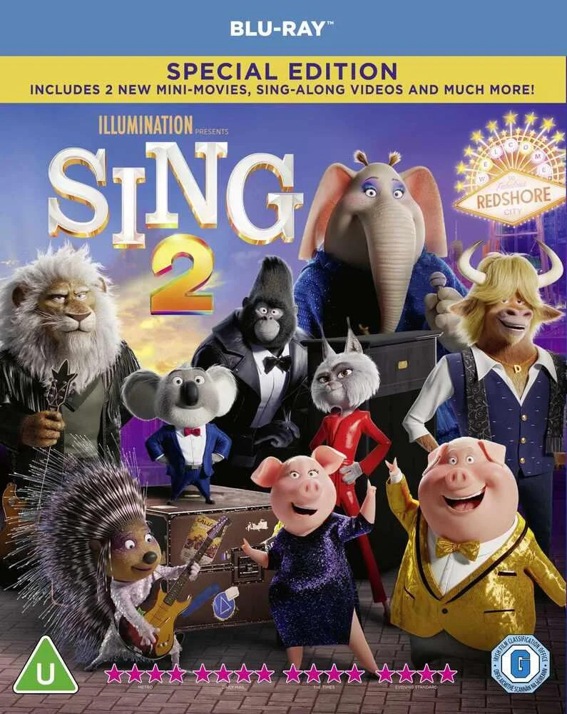 Sing 2 Blu-Ray