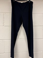 MARKS SPENCERES BLACK LEGGINGS - SIZE 22 - VERY GOOD CONDITION