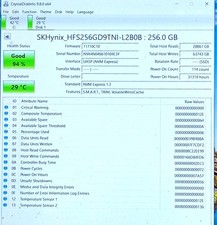 SK Hynix 256GB NVMe SSD PC611 80mm PCIe Gen3 x 4 HFS256GD9TNI-L2B0B EA SSD