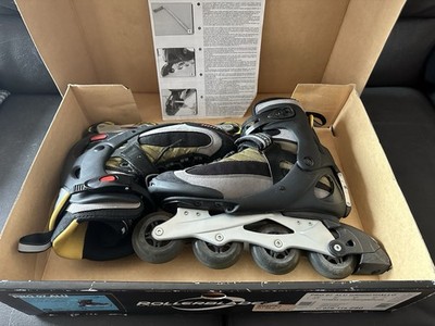 Rollerblade Pro ALU 07 Training PFS 78mm Hyper Wheels Mens Size 10 Original Box