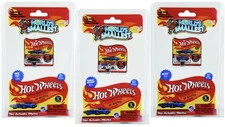 (ALL 3) Worlds Smallest Hot Wheels Cars Series 10 Buzz Off, Sooo Fast, Wrecker