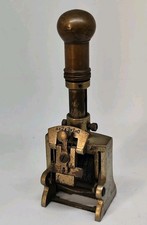 VECCHISSIMO NUMERATORE DA BANCA O UFFICI 