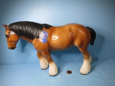 BREYER TRADITIONAL-Monarch Glossy Shire-2003 Jan-June Collectors Edition-USED