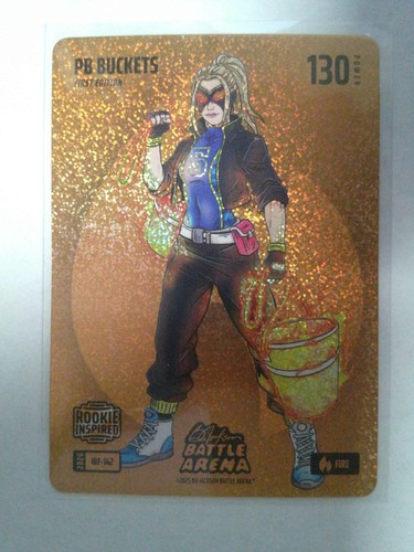 2026 Bo Jackson Battle Arena PB Buckets Paige Bueckers Fire Icons Battlefoil