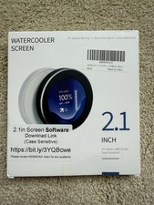 2.1" Secondary Screen Ips Round Screen Water-Cooled Case Built-In Screen Monitor
